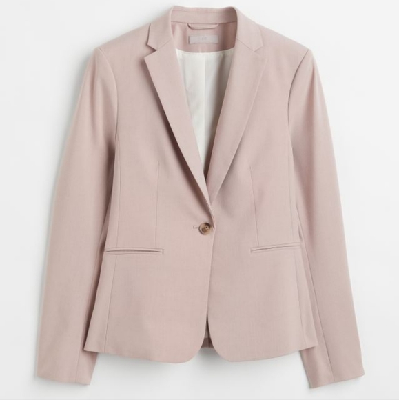 🌸 H&M 🌸 Pale pink blazer - Picture 1 of 13